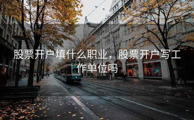 股票开户填什么职业，股票开户写工作单位吗